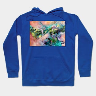 Dreamy Abstract Painting Hoodie